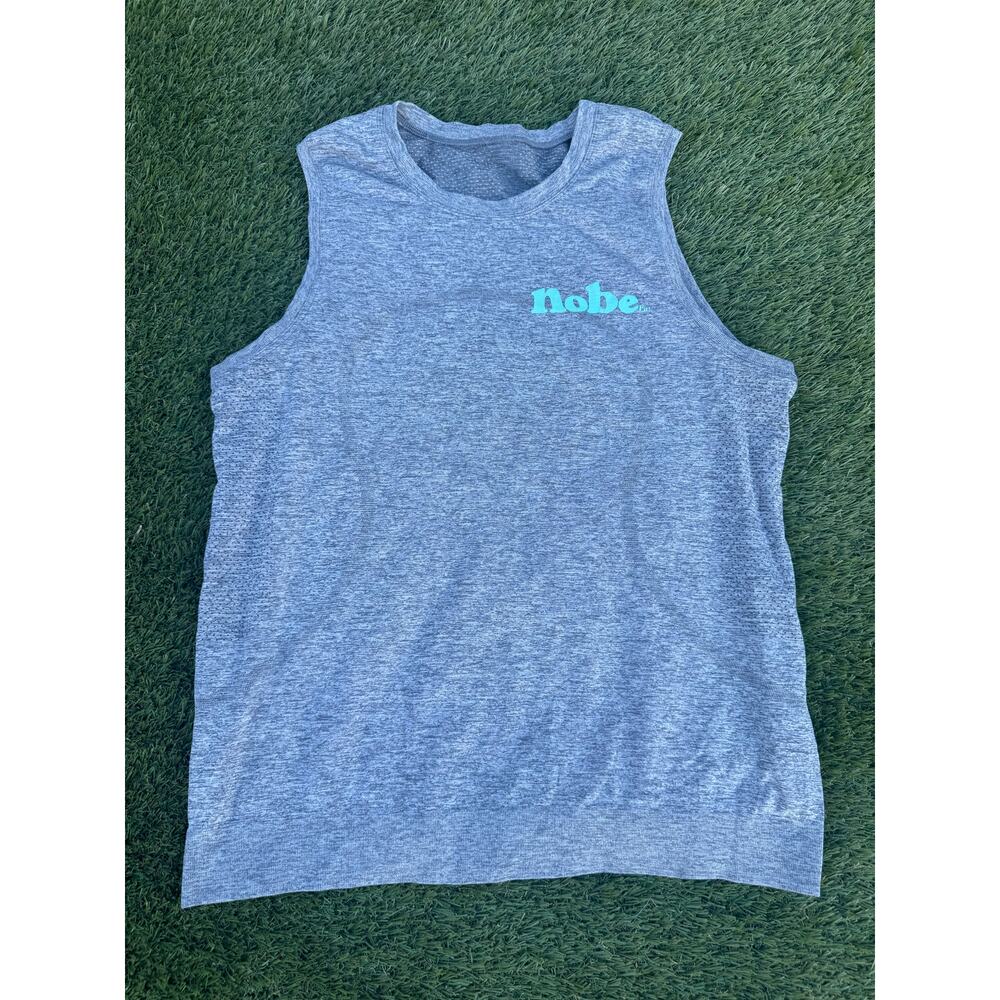NoBeFit! Lululemon Tank with logo NOBE Mens Sz M/L